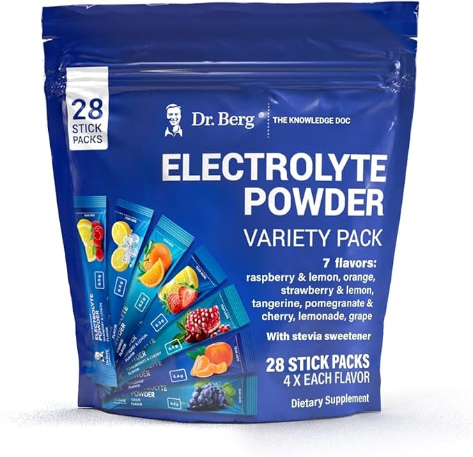 Dr. Berg Sugar Free Electrolyte Powder Packets - Image 4