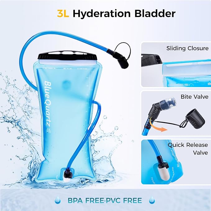 Blue Quartz Hydration Backpack - Image 4