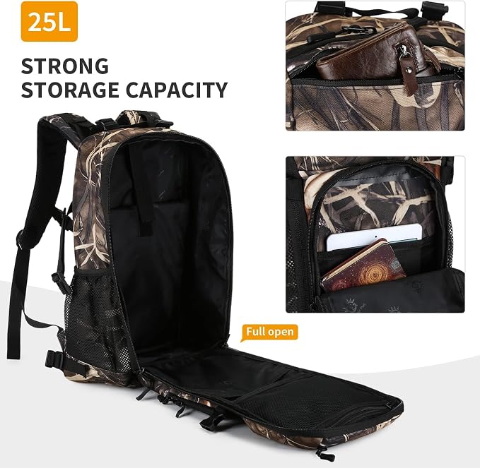 HUNTVP Tactical Backpack Military MOLLE Backpack Hunting Rucksack Gear Assault - Image 5