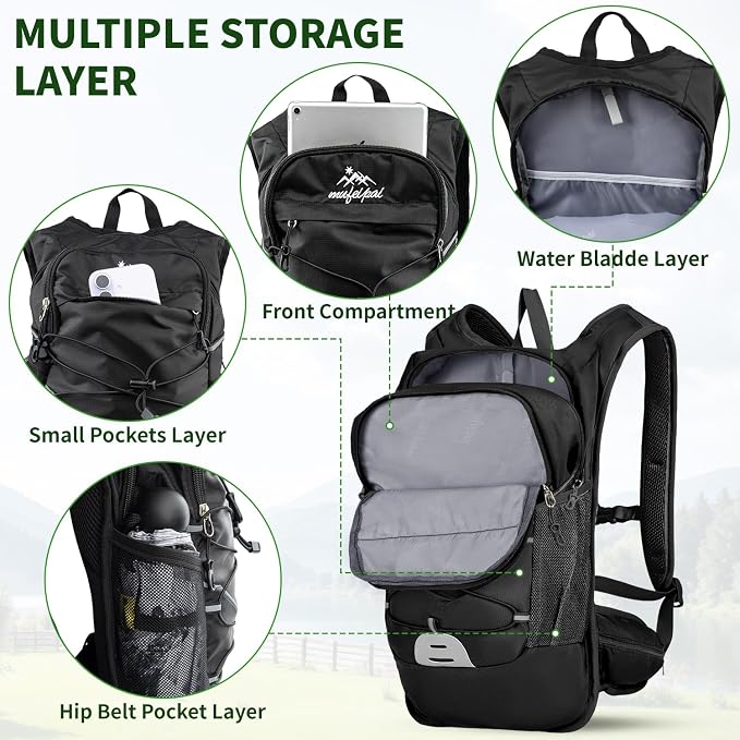 Hiking Backpack, 20L Hiking Backpack - Image 4