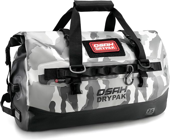 OSAH DRYPAK Waterproof Duffel Bag 25L/40L/60L – Heavy-Duty Motorcycle Tail Bag by OSAHDRYPAK