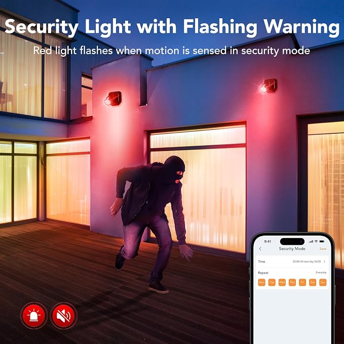 OREiN Outdoor Motion Sensor Light, Smart Motion Lights - Image 6