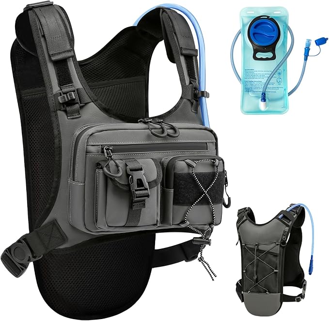 Criuage USA Original Patent Running Hydration Vest Backpack, Lightweight Chest by CriuageDirect