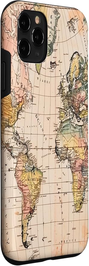 World Map, Old Map of the World Case - Image 3