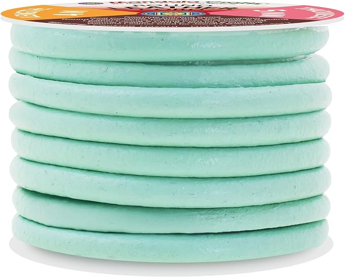 Mandala Crafts Round Genuine Mint Leather Cord - Image 2