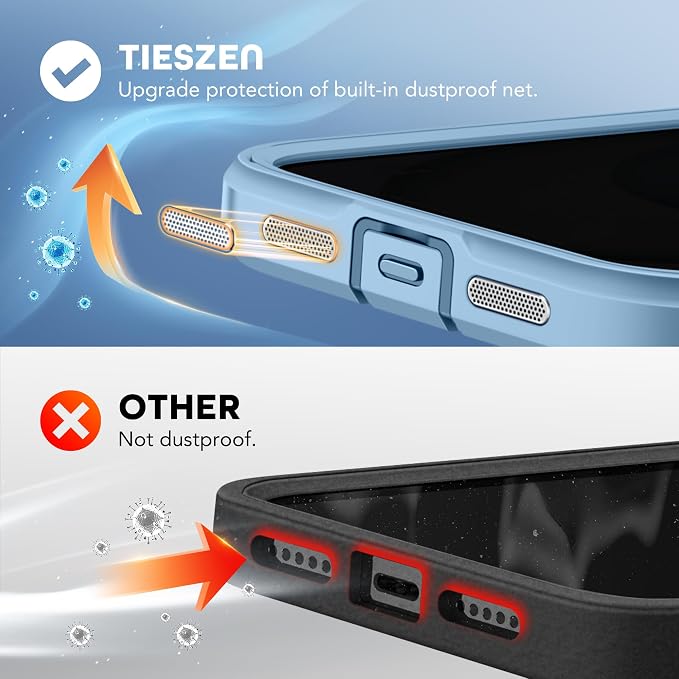 TIESZEN for iPhone 15 Case, Compatible - Image 7