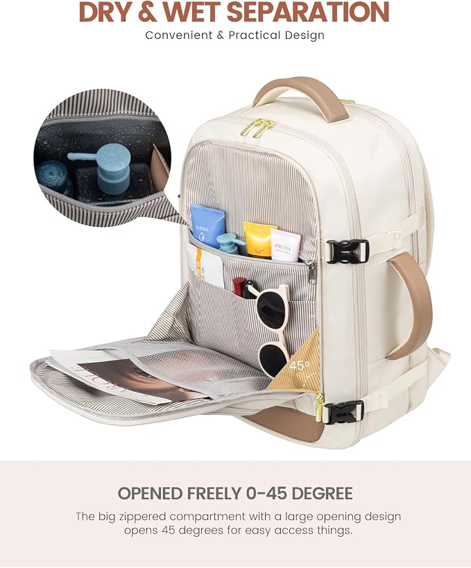 LOVEVOOK 50L Large Travel Backpack - Image 5