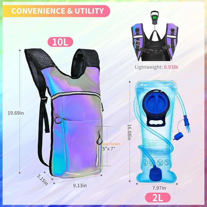 Hydration Backpack, Water Backpack - Image 3