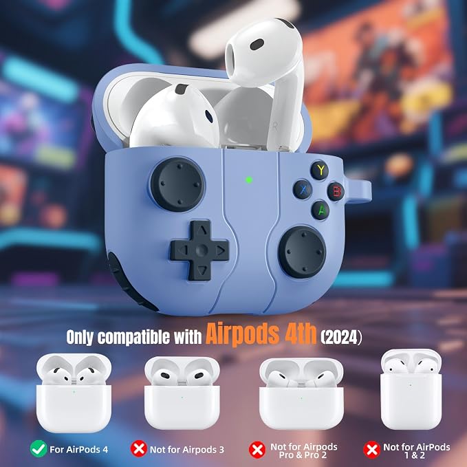 Getino Game Case for AirPods 4 2024 Cover - Image 2