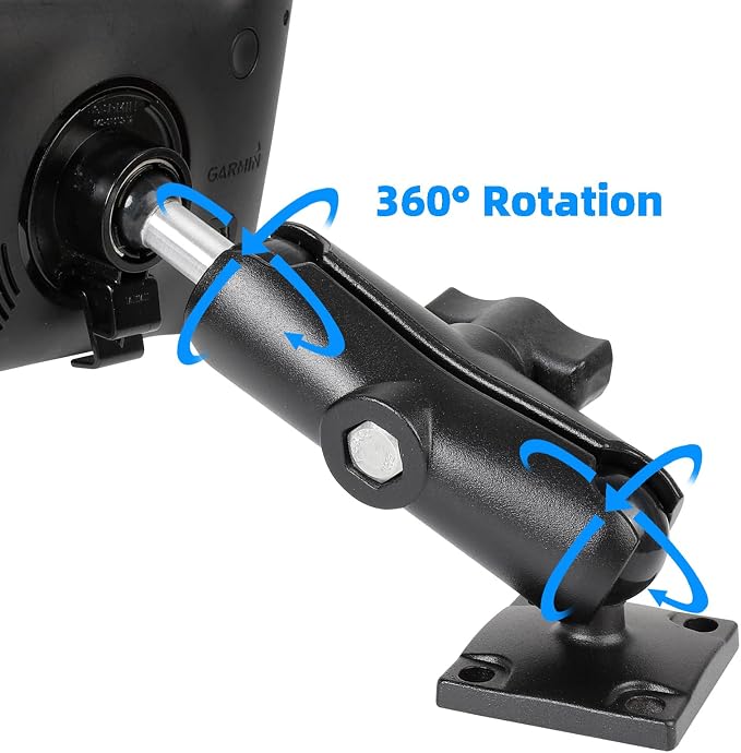 Aluminum GPS Mount with AMPS Drill Base Compatible Replacement - Image 5