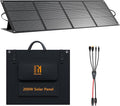 200 Watt Solar Panel IP68 Waterproof ETFE Coating Portable 24V MC4 Output by Mesuvida