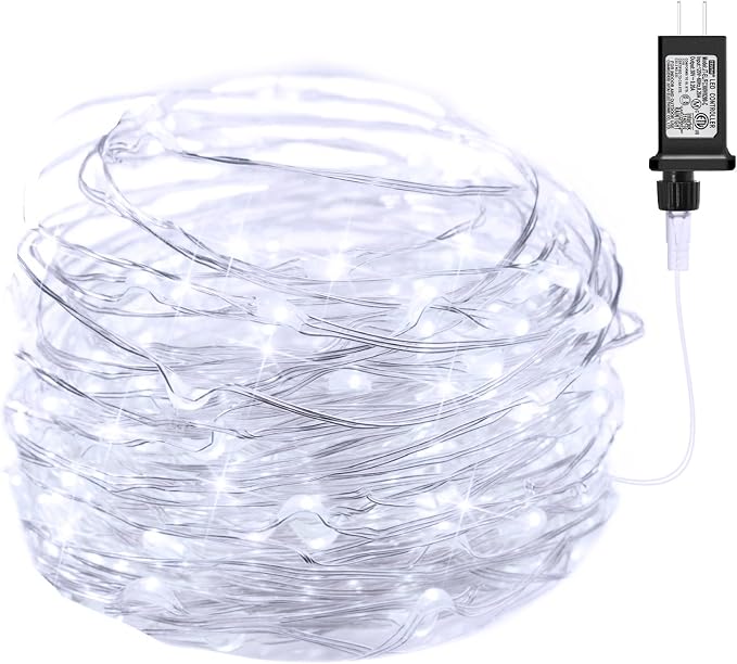 Minetom 100 LEDs Fairy Lights 33 Ft Firefly String Lights Waterproof Starry by Minetom