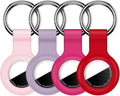 Linsaner Case for AirTag 2nd Gen & 1st Gen, Silicone Holder Keychain Key Ring by Linsaner