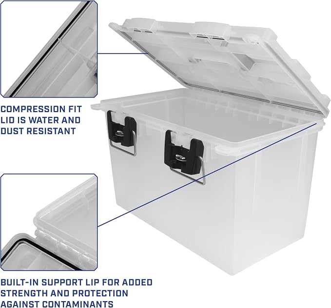 Sheffield 12763 XL Transparent Storage Bins - Image 4