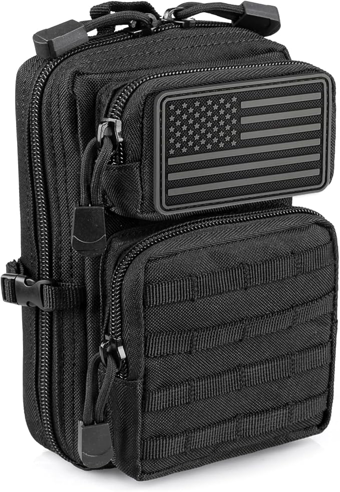 LIVANS Tactical Molle Utility Pouch, EDC Tool Pouch Tactical Phone Pouches Mini by LIVANS