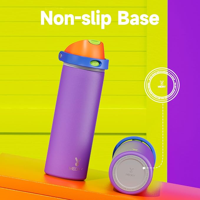 24 oz Insulated Water Bottle for Women: Meoky Stainless Steel Metal Water Bottle - Image 9