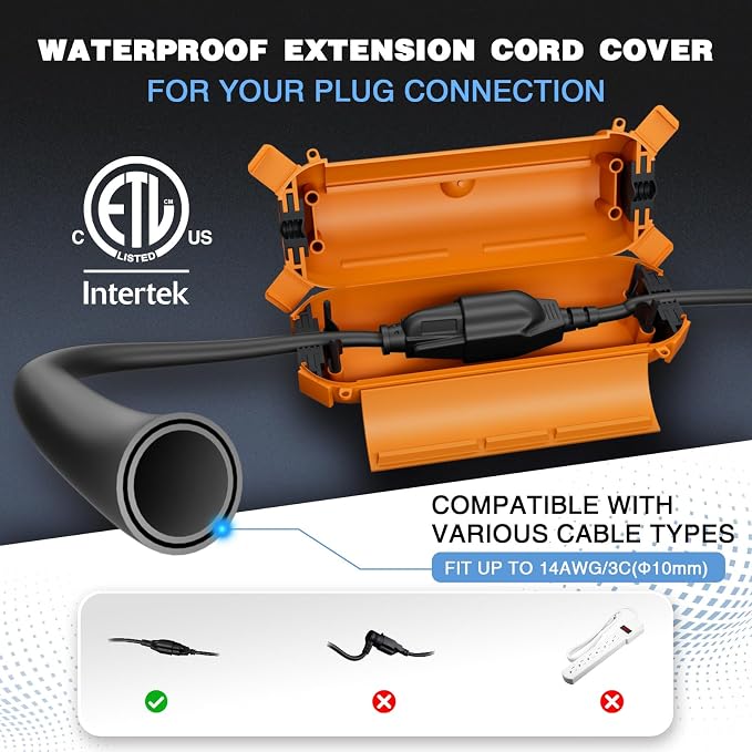 Flemoon Outdoor Extension Cord Safety Cover - Image 2