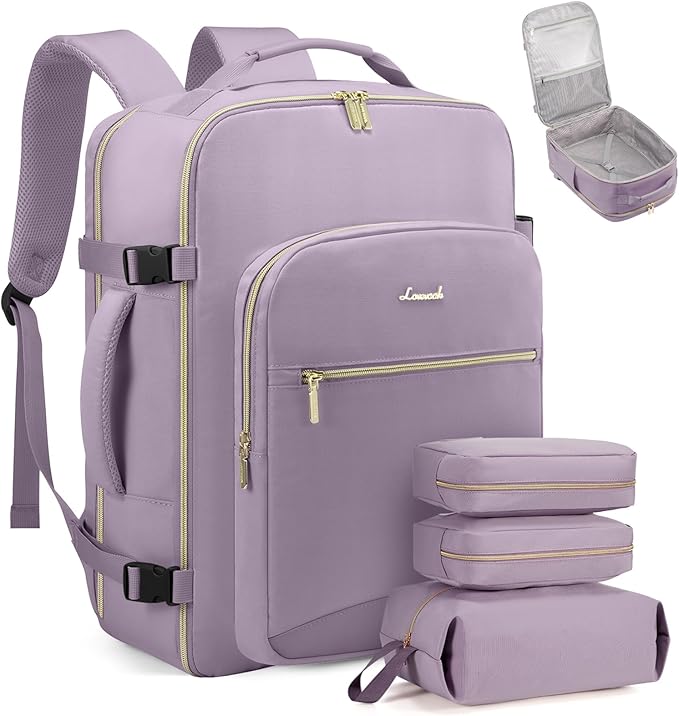 LOVEVOOK Travel Backpack for Women & Men 40L, Airline Approved Carry On by LOVEVOOK
