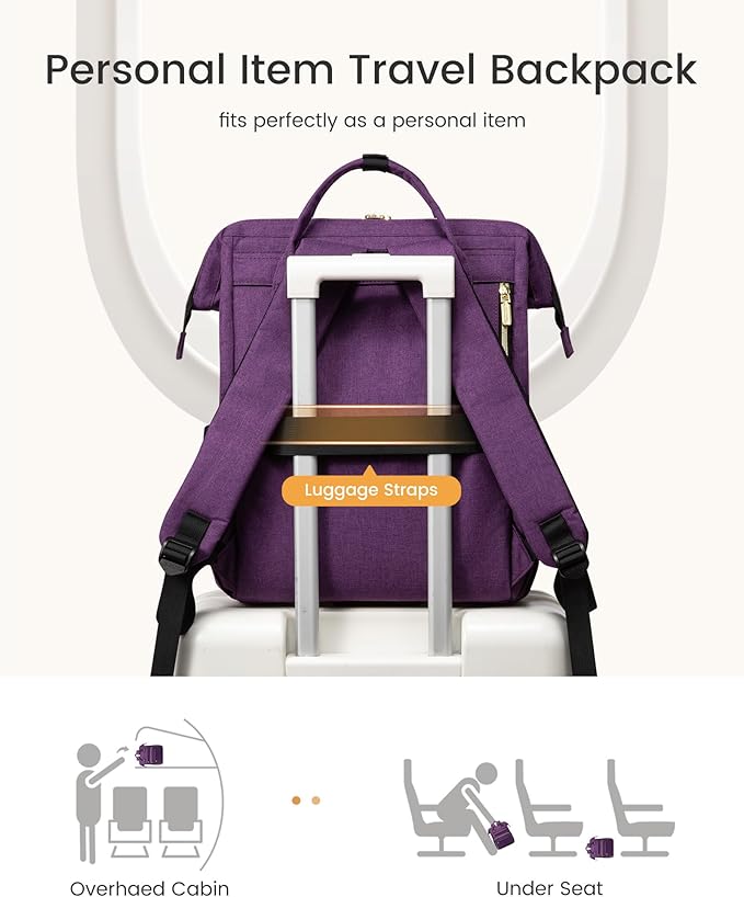 LOVEVOOK Laptop Backpack for Women - Image 7
