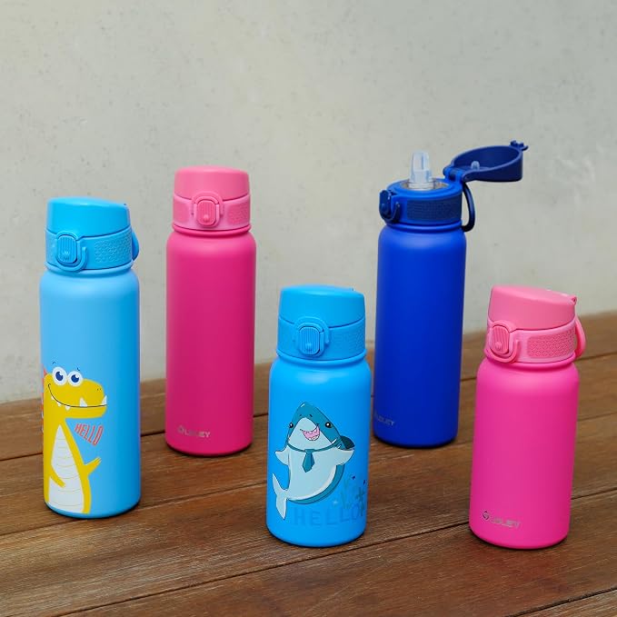 OLDLEY 12oz kids Water Bottle, Stainless Steel Insulated Water Bottle - Image 8