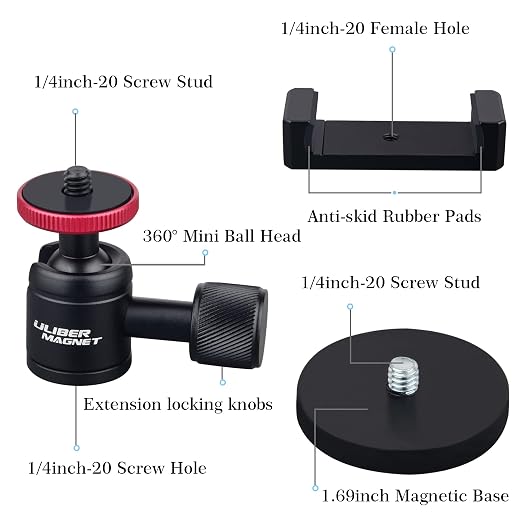 ULIBERMAGNET Magnetic Phone Mount, Magnetic Phone Holder - Image 2
