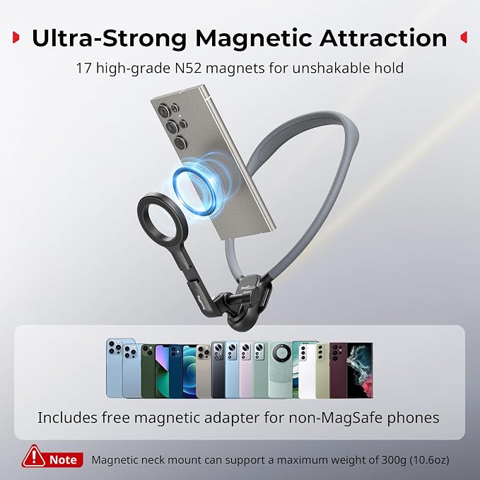 SMALLRIG Magnetic Neck Phone Holder - Image 3