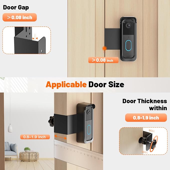 Blink Doorbell Mount, Anti-Theft Doorbell Mount - Image 5