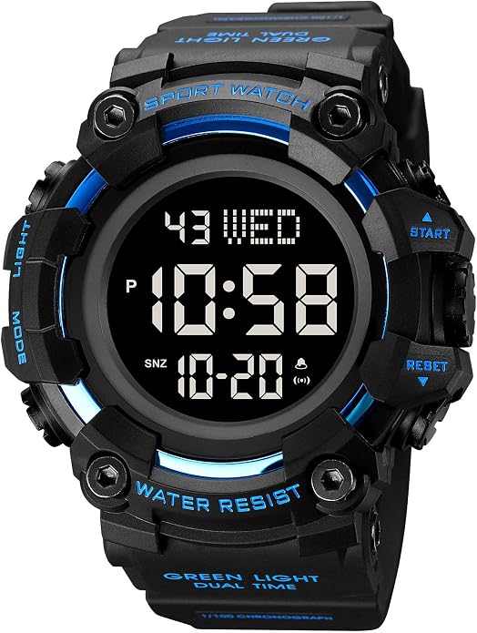 FANMIS Mens Military Multifunction Digital LED Watch Electronic Waterproof - Image 2