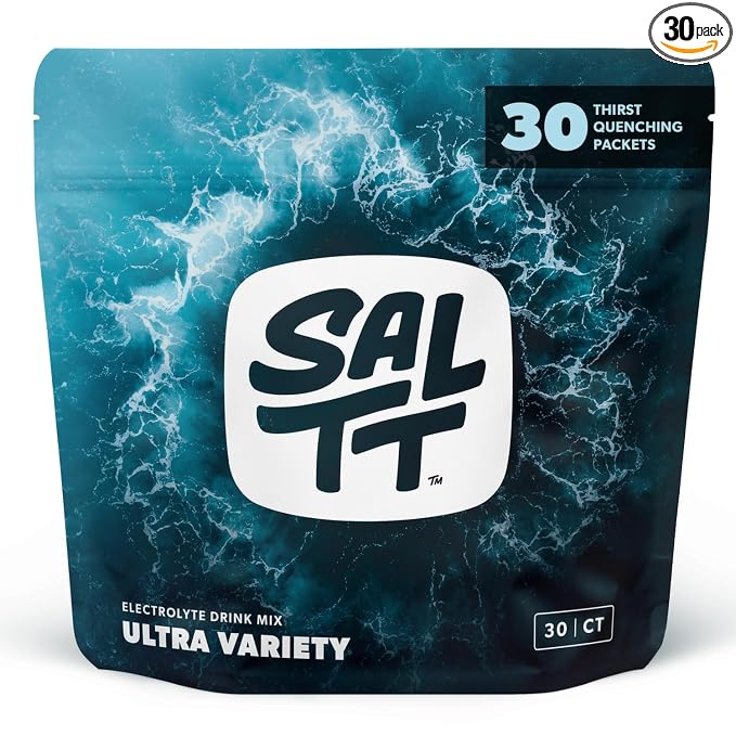SALTT Electrolytes Powder Packets, Ultra Variety Pack by KetoChow