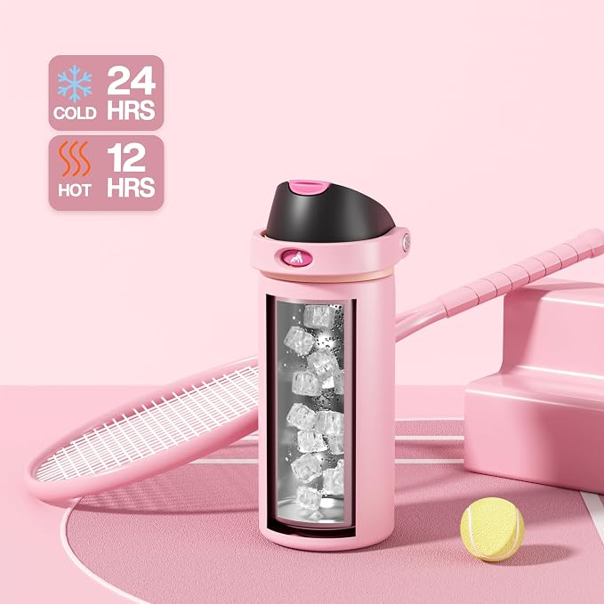 POWCAN 18 oz Insulated Water Bottle - Image 3