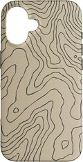 Coyote Country Guide Lines Topographical Contour Map Case by Unknown
