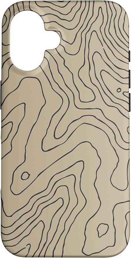 Coyote Country Guide Lines Topographical Contour Map Case by Unknown