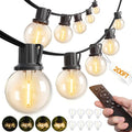 addlon 200FT Outdoor String Lights G40 by addlon