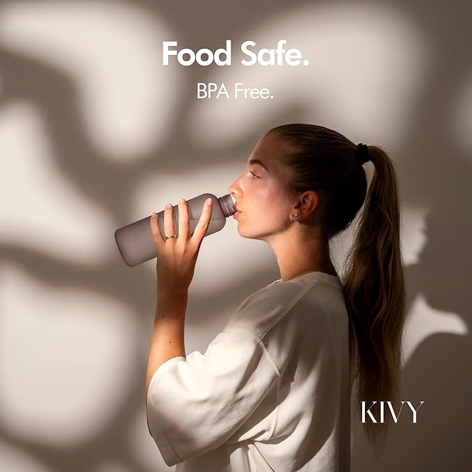 KIVY Slim Water Bottle 22oz Leak Proof Bottle - Image 6