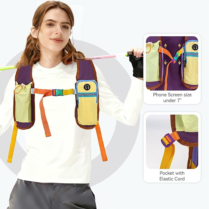 15L Small Hiking Backpack Travel Daypack Colorful Lightweight Packable Foldable - Image 3