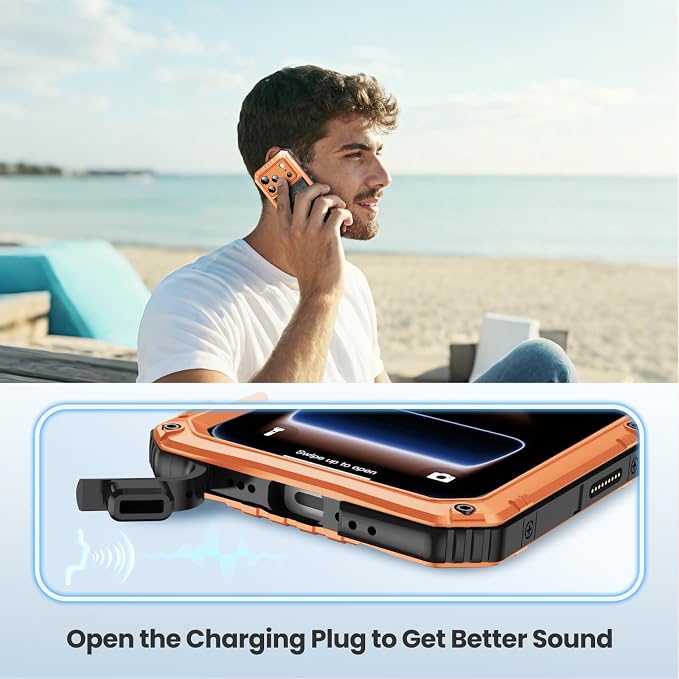 Mitywah Waterproof Case for iPhone 17 Pro Max, Rugged Metal Case - Image 7