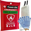 Protect Life Saving Emergency Fire Blankets 1 Pack by ProtectLife