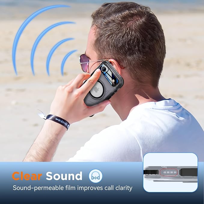 WIFORT for iPhone 17 Air Waterproof Case, - Image 9
