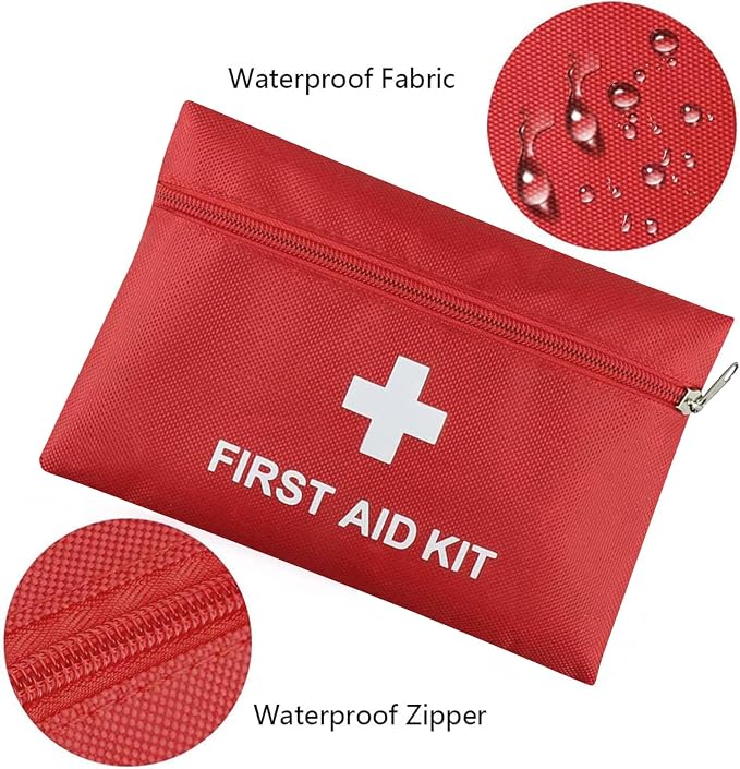 AOUTACC 12 Pack First Aid Kit Empty Bag, Travel Empty First Aid Kit Pouch Bag - Image 2