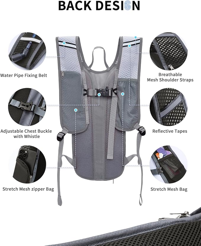 Blue Quartz Hydration Backpack - Image 3