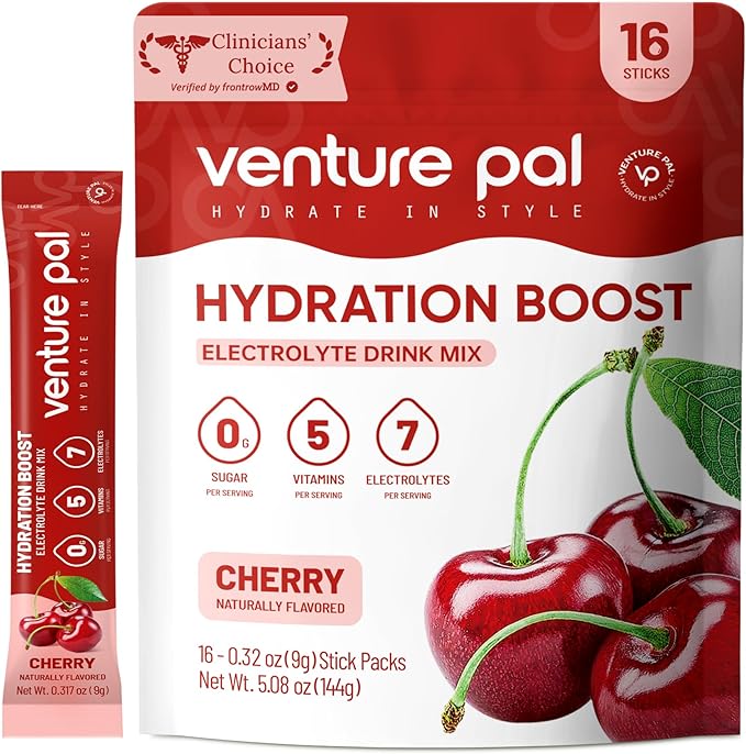 Venture Pal Sugar Free Electrolyte Powder Packets by VenturePal