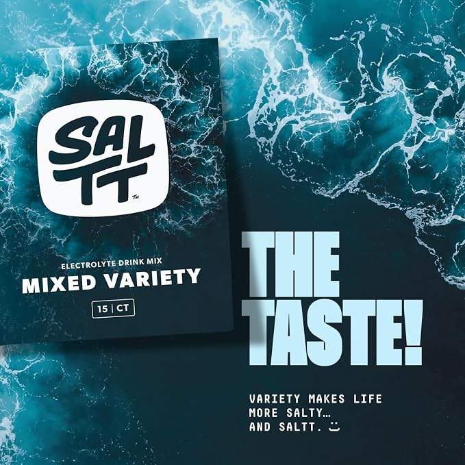 SALTT Electrolytes Powder Packets, All Things Mixed Variety Pack - Image 4