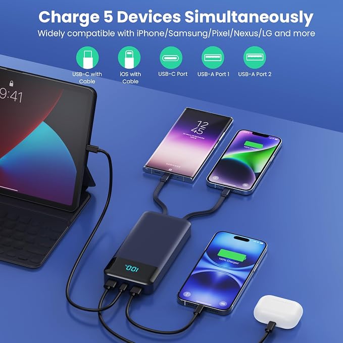 Portable Charger Power Bank 40800mAh - Image 5