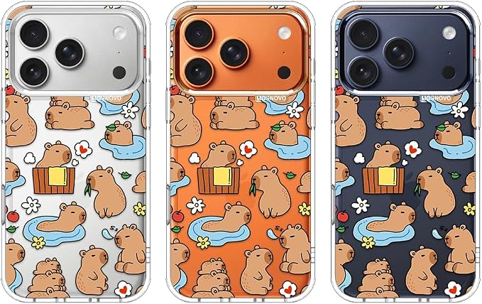 MOSNOVO for iPhone 17 Pro Case, Shockproof Military-Grade Protection 6.6ft Drop - Image 3