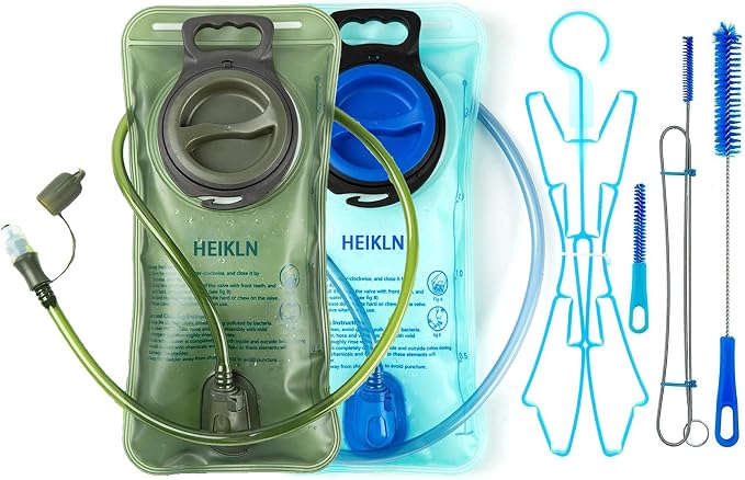 HEIKLN Hydration Bladder 1.5L-2L-2.5L-3L, Leak Proof Water Reservoir, BPA Free by HEIKLN