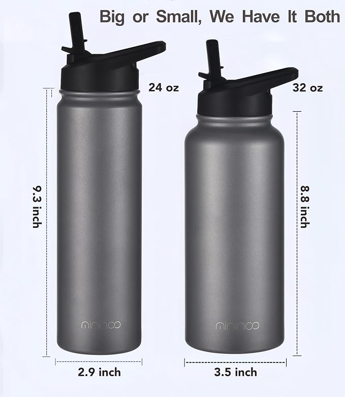 mininoo 24 oz Insulated Water Bottle - Image 7