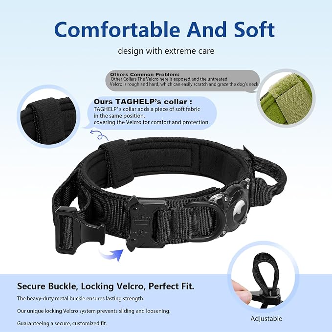 Waterproof AirTag Dog Collar - Image 5