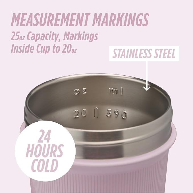 BlenderBottle Sport Shaker Cup Insulated Stainless Steel Water Bottle - Image 4