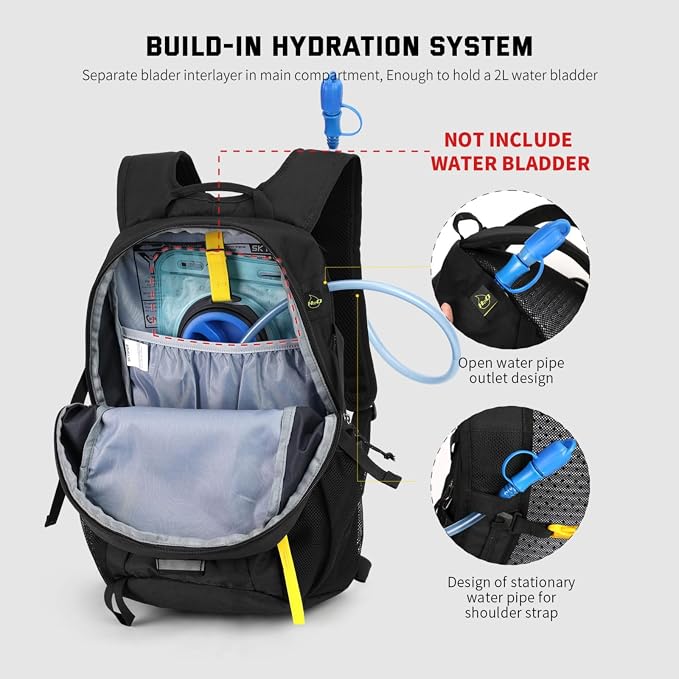 SKYSPER Small Hiking Backpack, 20L/30L Lightweight Travel Backpacks Hiking - Image 5
