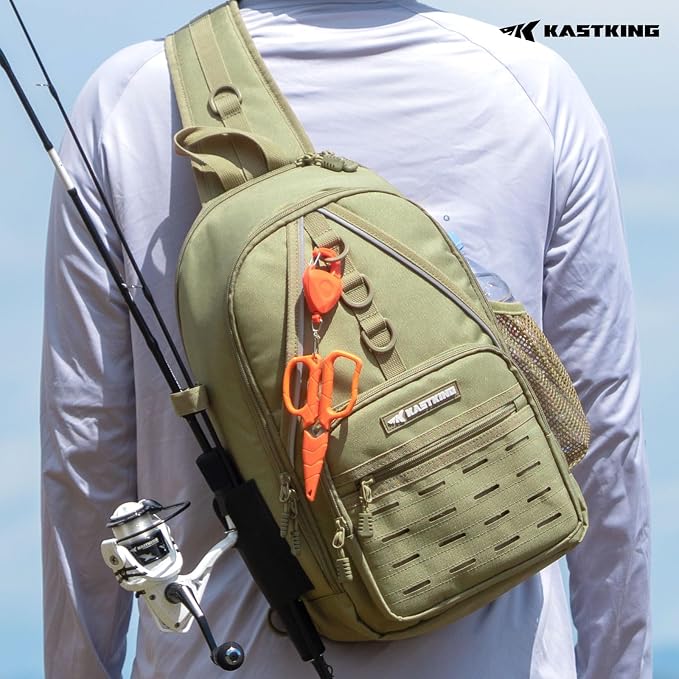 KastKing Karryall Sling Tackle Bag–Fishing Sling Pack, Fishing Backpack - Image 2